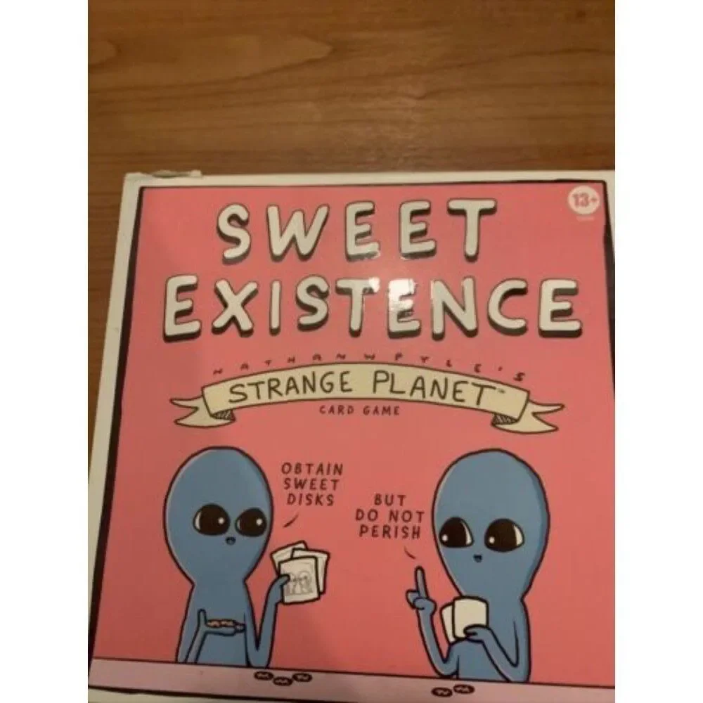 Hasbro Sweet Existence Nathan Pyle's Strange Planet Card Game